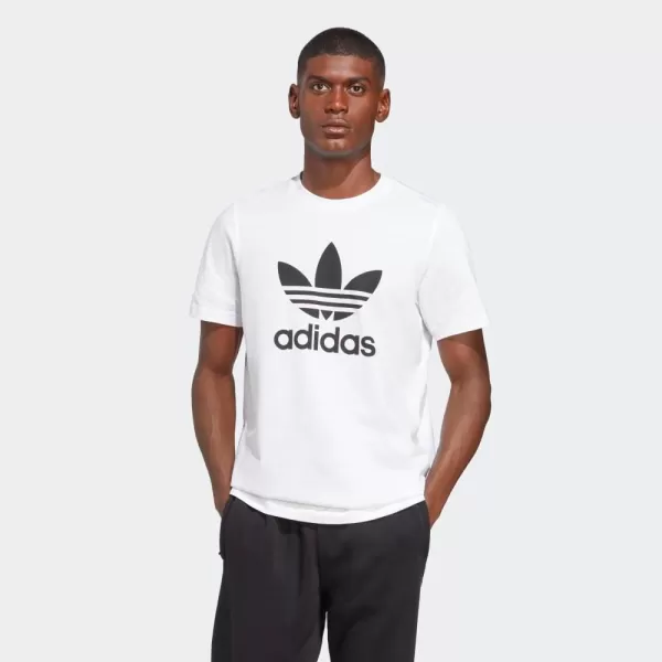 imageadidas Originals Mens Adicolor Classics Trefoil TShirtWhite