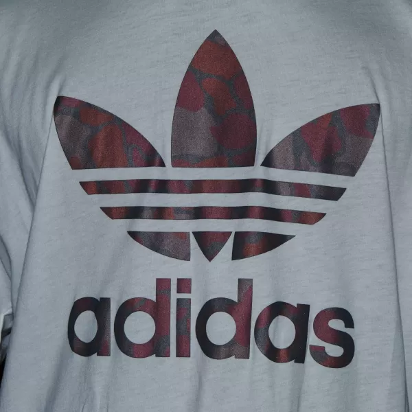 imageadidas Originals Mens Adicolor Classics Trefoil TShirtWhiteFuture Camo