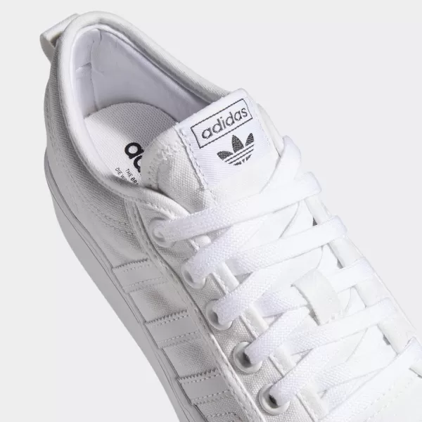 imageadidas Originals Womens Nizza Platform WhiteWhiteWhite 8