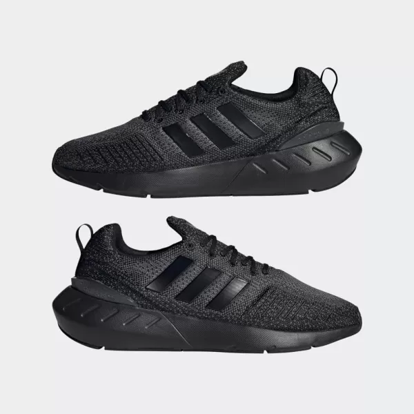 imageadidas Swift Run 22 ShoesBlackBlackGrey