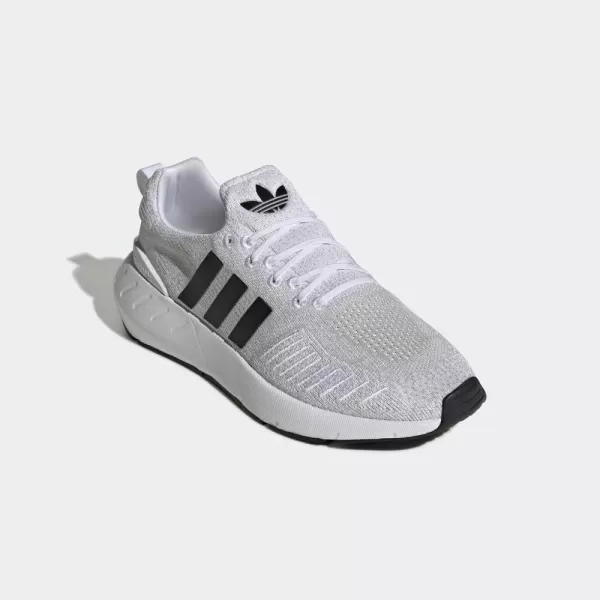 imageadidas Swift Run 22 ShoesWhiteCore BlackGrey