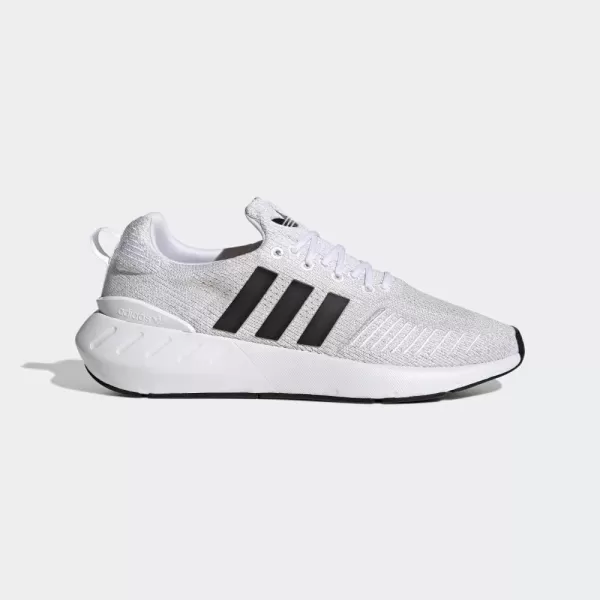 imageadidas Swift Run 22 ShoesWhiteCore BlackGrey