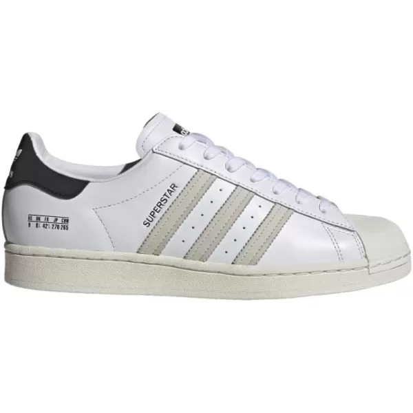 imageadidas Mens Superstar ShoeWhiteBiege