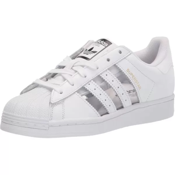 imageadidas Mens Superstar ShoeWhiteBlackBlack