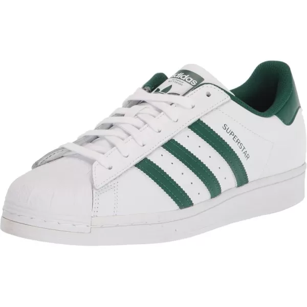 imageadidas Mens Superstar ShoeWhiteCollegiate GreenWhite