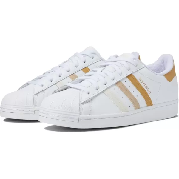 imageadidas Mens Superstar ShoeWhiteGolden BeigeMagic Beige