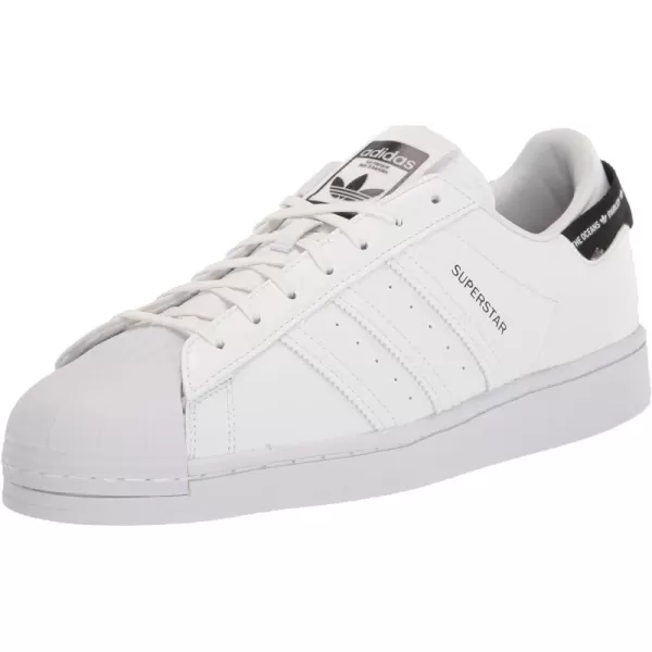 imageadidas Mens Superstar ShoeWhiteWhiteBlack