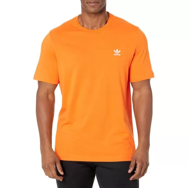 imageadidas Originals Mens Adicolor Classics Trefoil TShirtBright Orange