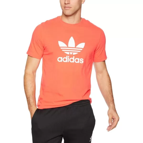 imageadidas Originals Mens Adicolor Classics Trefoil TShirtBright Red