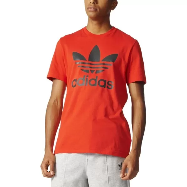 imageadidas Originals Mens Adicolor Classics Trefoil TShirtCore Red