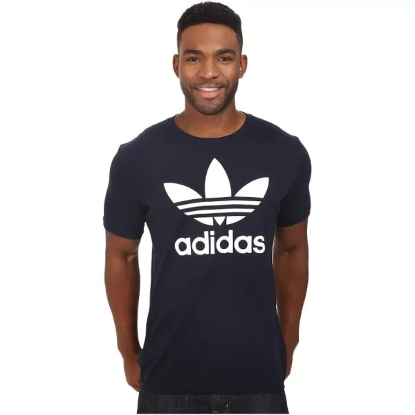 imageadidas Originals Mens Adicolor Classics Trefoil TShirtLegend Ink