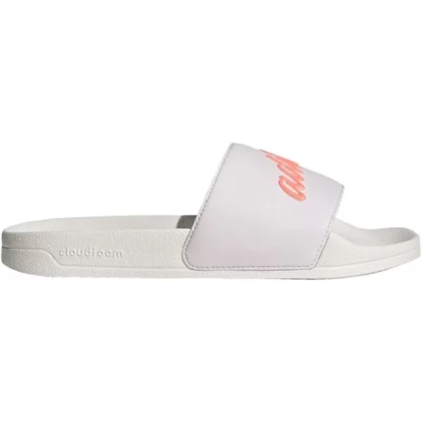 imageadidas Womens Adilette SlideAlmost PinkAcid RedChalk White