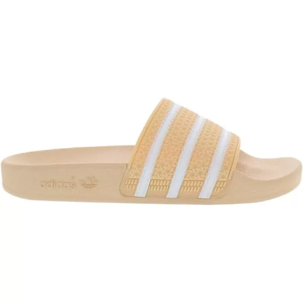 imageadidas Womens Adilette SlideCreamWhiteoffwhitePeach White