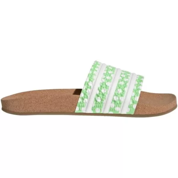 imageadidas Womens Adilette SlideGlory MintCloud WhiteGum