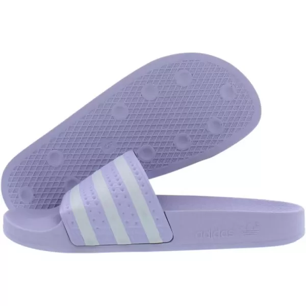 imageadidas Womens Adilette SlidePurplepurplePastel Purple