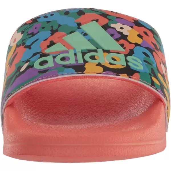 imageadidas Kids Adilette Shower SlideCoral FusionPulse MintCoral Fusion