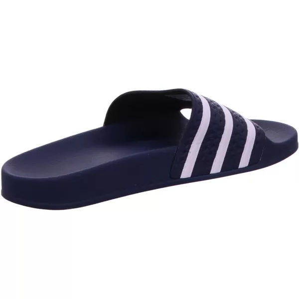 imageadidas Mens Adilette Slide SandalBlueWhite