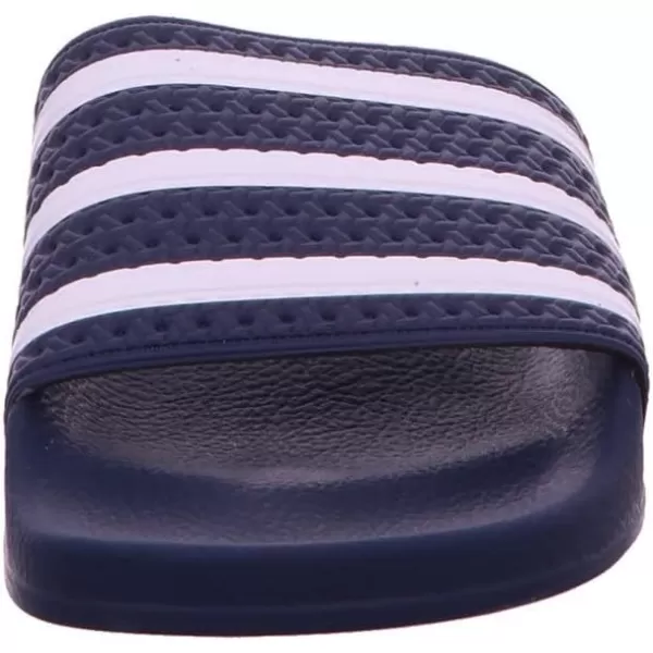 imageadidas Mens Adilette Slide SandalBlueWhite