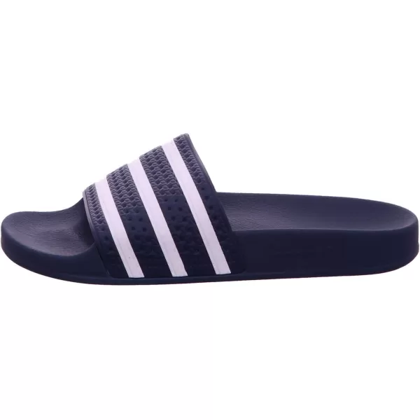 imageadidas Mens Adilette Slide SandalBlueWhite