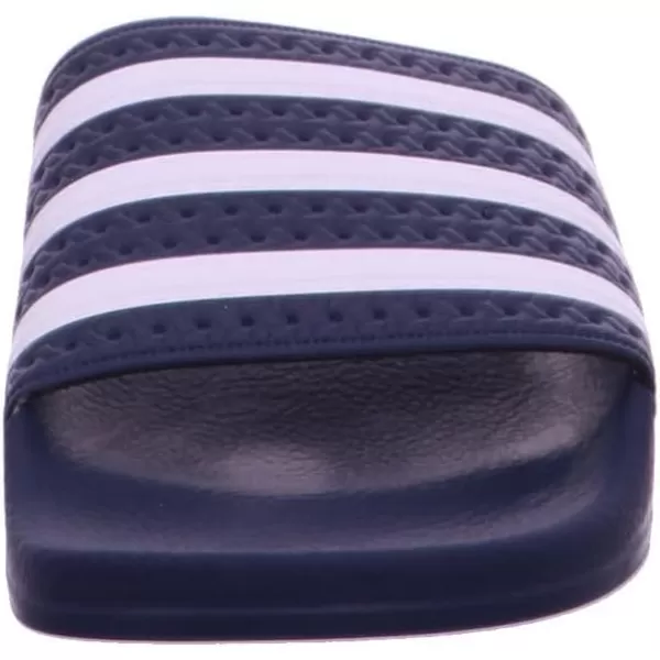 imageadidas Mens Adilette Slide SandalBlueWhite