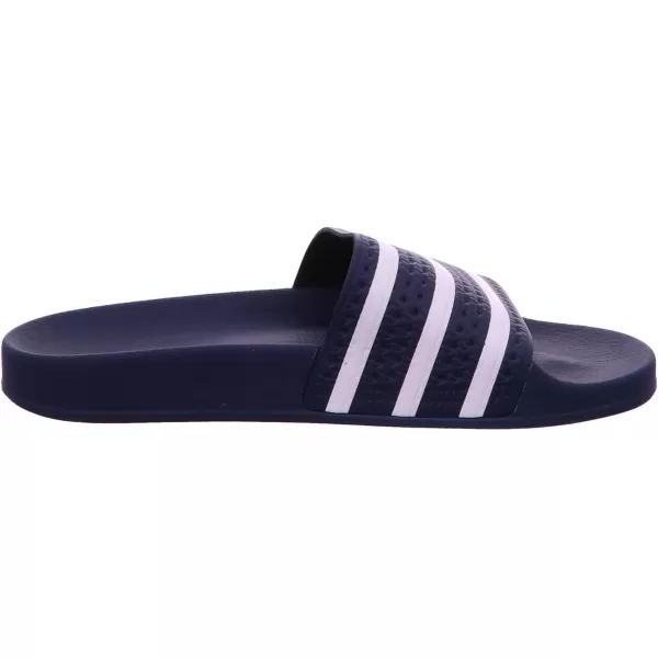 imageadidas Mens Adilette Slide SandalBlueWhite