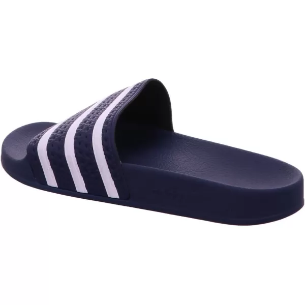 imageadidas Mens Adilette Slide SandalBlueWhite