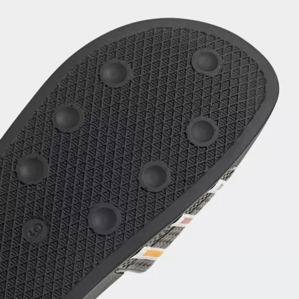 imageadidas Mens Adilette Slide SandalCore BlackCloud WhiteTeam Colleg G