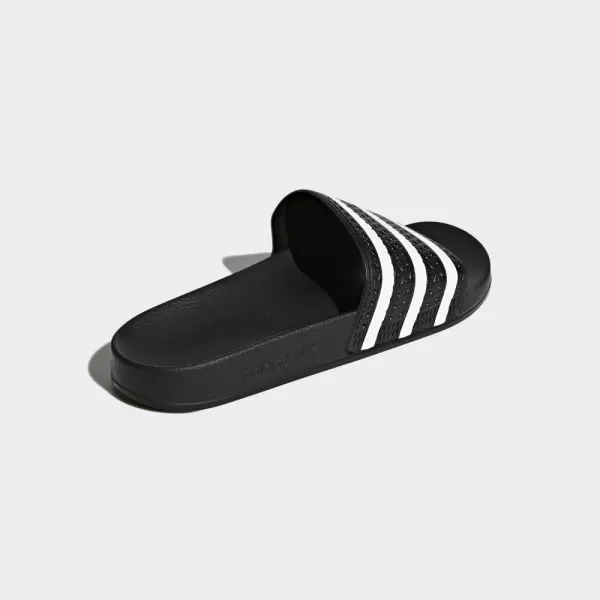 imageadidas Mens Adilette Slide SandalCore BlackWhiteCore Black