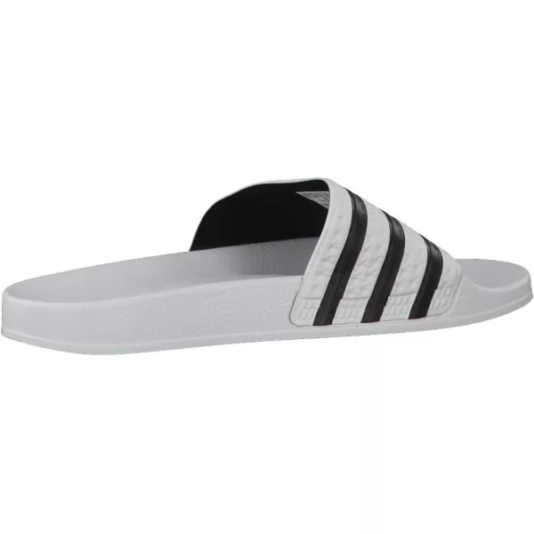 imageadidas Mens Adilette Slide SandalWhite Black White