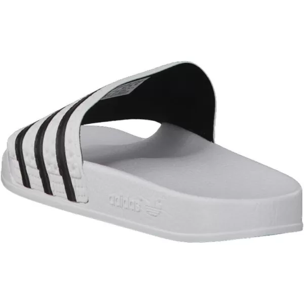 imageadidas Mens Adilette Slide SandalWhite Black White