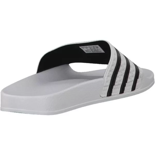 imageadidas Mens Adilette Slide SandalWhite Black White