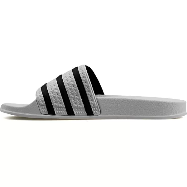 imageadidas Mens Adilette Slide SandalWhiteCore BlackWhite