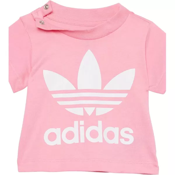 imageadidas Originals Baby Trefoil TeeBliss Pink