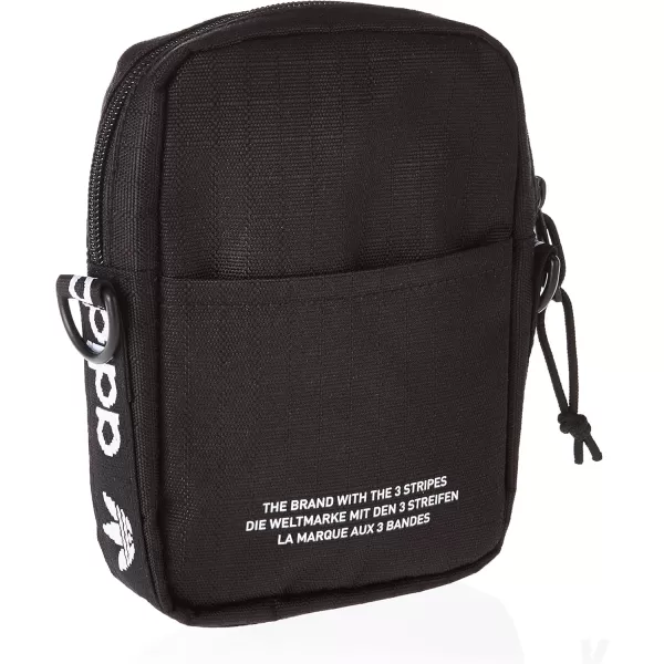 imageadidas Originals Festival Crossbody BagBlackWhite