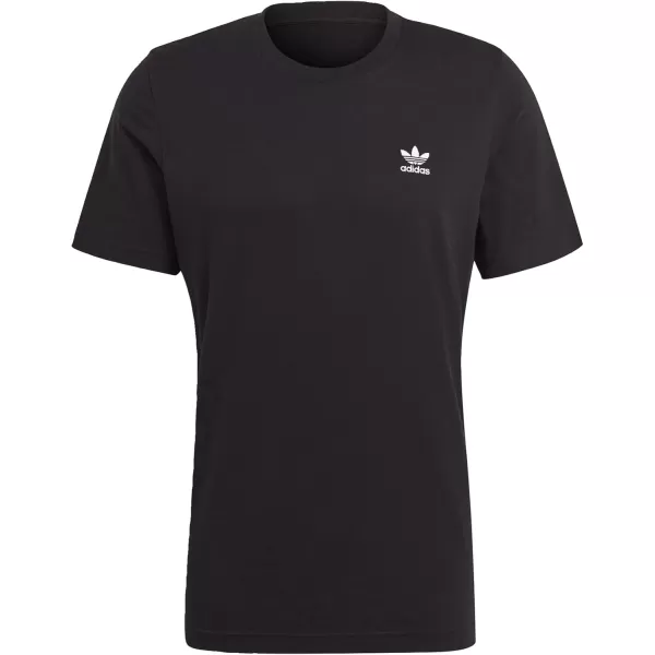 imageadidas Originals Mens Loungewear Adicolor Essentials Trefoil TeeBlack