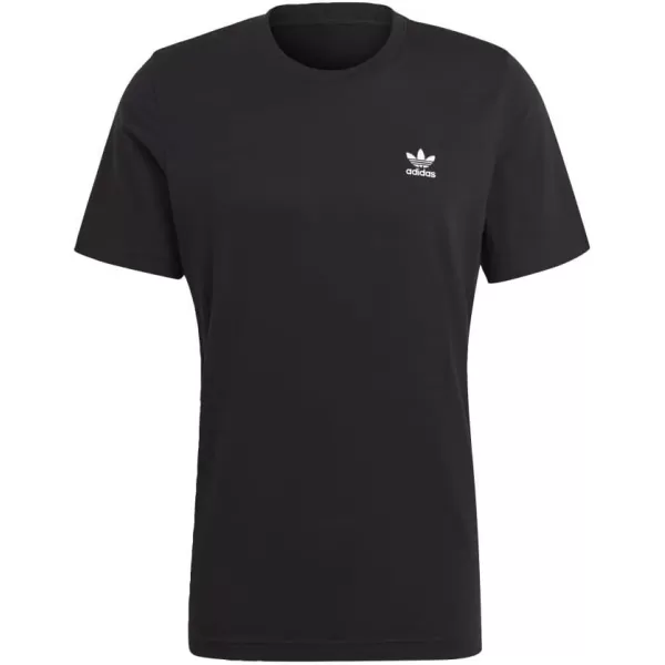 imageadidas Originals Mens Loungewear Adicolor Essentials Trefoil TeeBlack