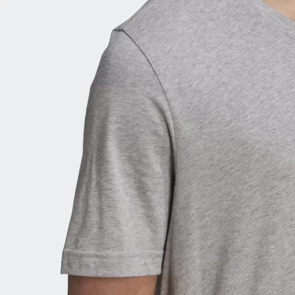 imageadidas Originals Mens Loungewear Adicolor Essentials Trefoil TeeMedium Grey Heather