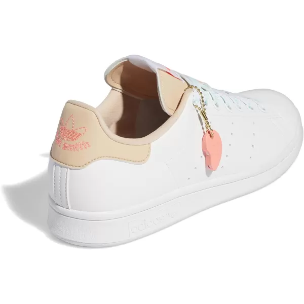 imageadidas Originals Mens Stan Smith SneakerWhiteHalo BlushAcid Red