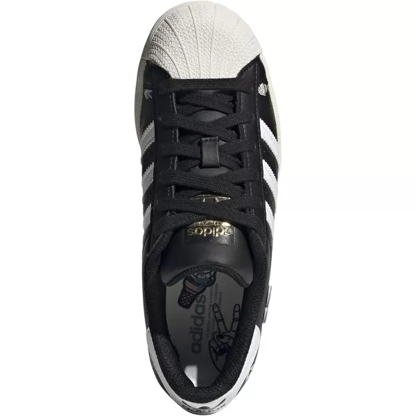 imageadidas Originals UnisexChild Superstar Legacy SneakerBlackWhiteChalk White