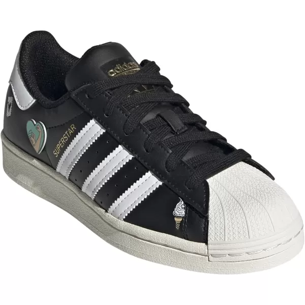 imageadidas Originals UnisexChild Superstar Legacy SneakerBlackWhiteChalk White