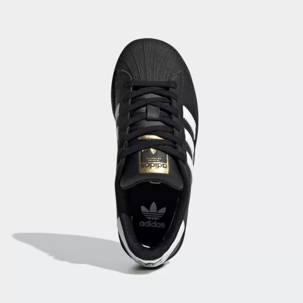 imageadidas Originals UnisexChild Superstar Legacy SneakerCore BlackWhiteBlack