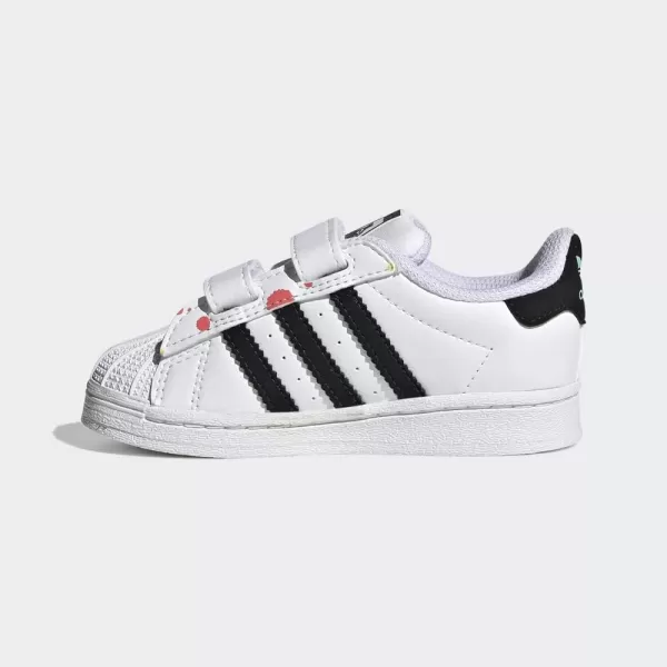 imageadidas Originals UnisexChild Superstar Legacy SneakerWhiteBlackRadiant Aqua