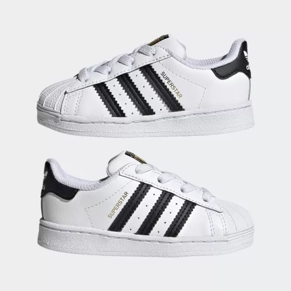 imageadidas Originals UnisexChild Superstar Legacy SneakerWhiteBlackWhite