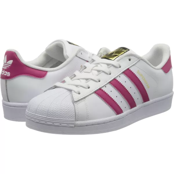 imageadidas Originals UnisexChild Superstar Legacy SneakerWhiteBold PinkWhite