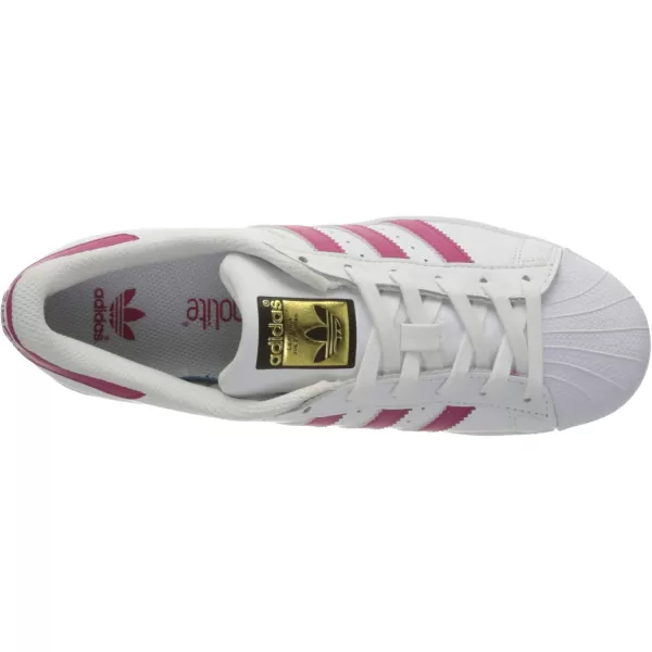 imageadidas Originals UnisexChild Superstar Legacy SneakerWhiteBold PinkWhite