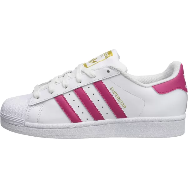 imageadidas Originals UnisexChild Superstar Legacy SneakerWhiteBold PinkWhite