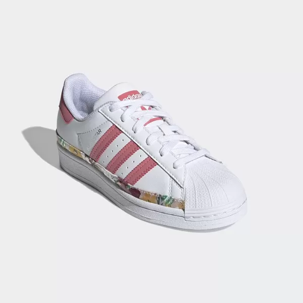 imageadidas Originals UnisexChild Superstar Legacy SneakerWhiteHazy RoseHazy Rose