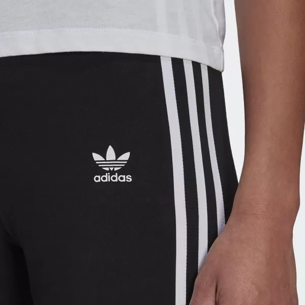 imageadidas Originals Womens 3Stripes LeggingsBlack