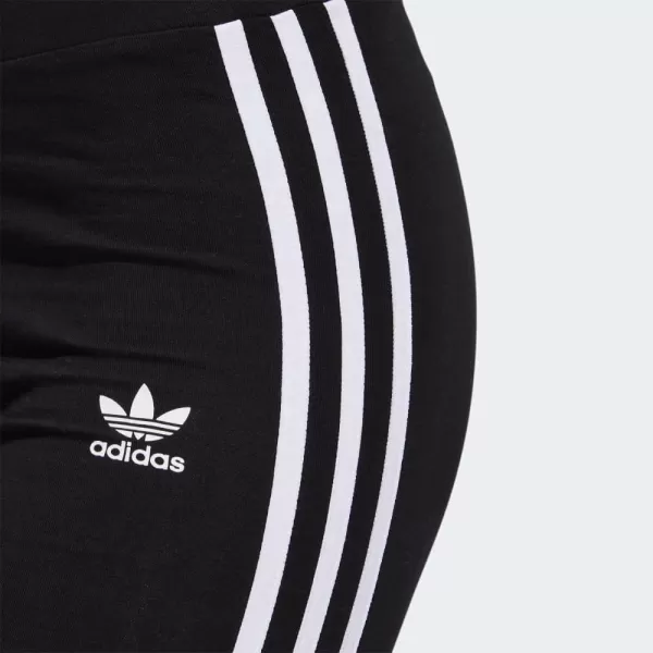 imageadidas Originals Womens Adicolor Classics 3Stripes TightsBlack