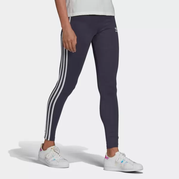 imageadidas Originals Womens Adicolor Classics 3Stripes TightsShadow Navy